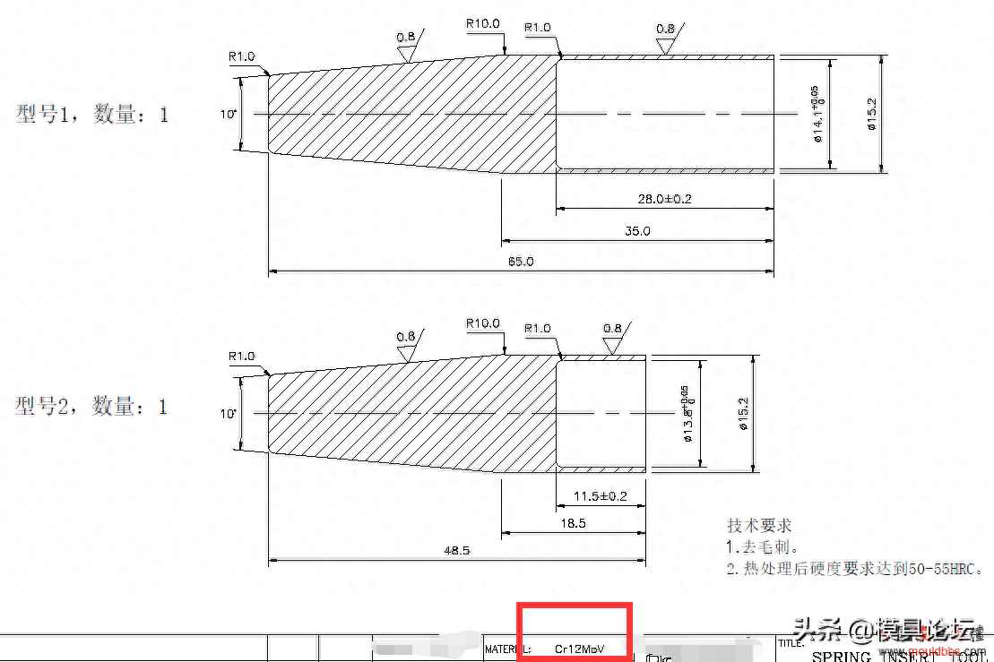 1cr13硬度hrc_cr12钢材的硬度是多少_钢的硬度hrc