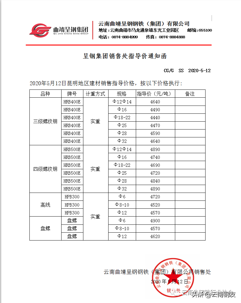 昆明钢材价格多少钱一吨_昆明钢材最新价格表_昆明钢材报价