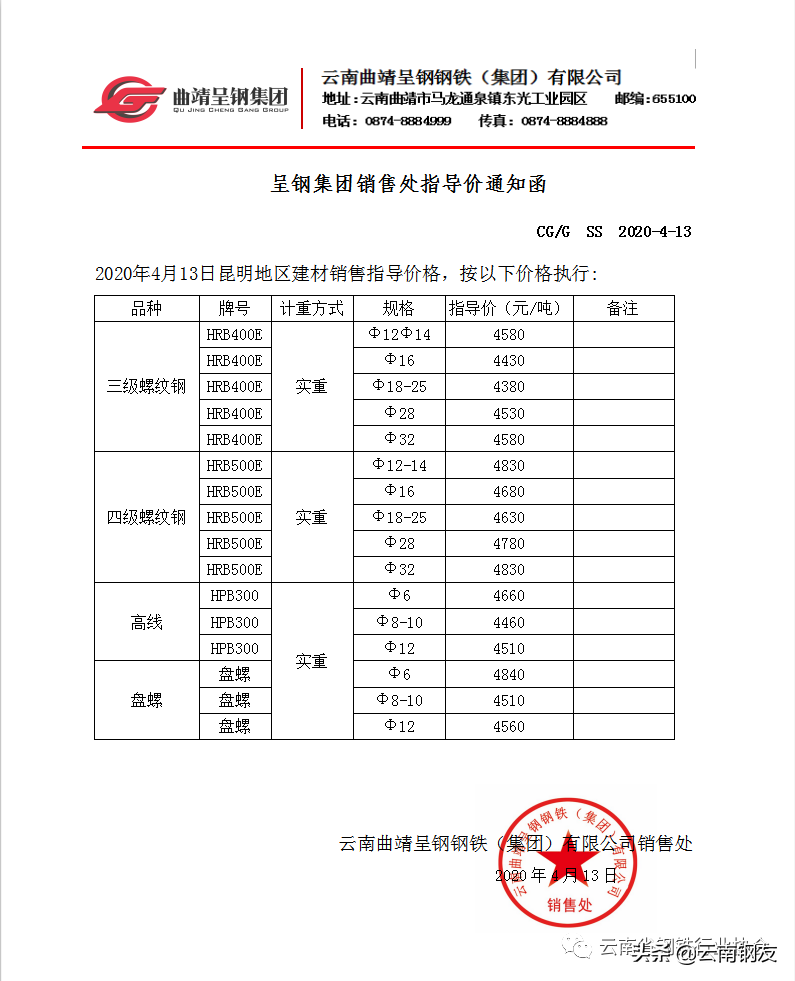 昆明钢材今日价格_云南昆明昆钢钢材价格_昆明钢材最新价格表